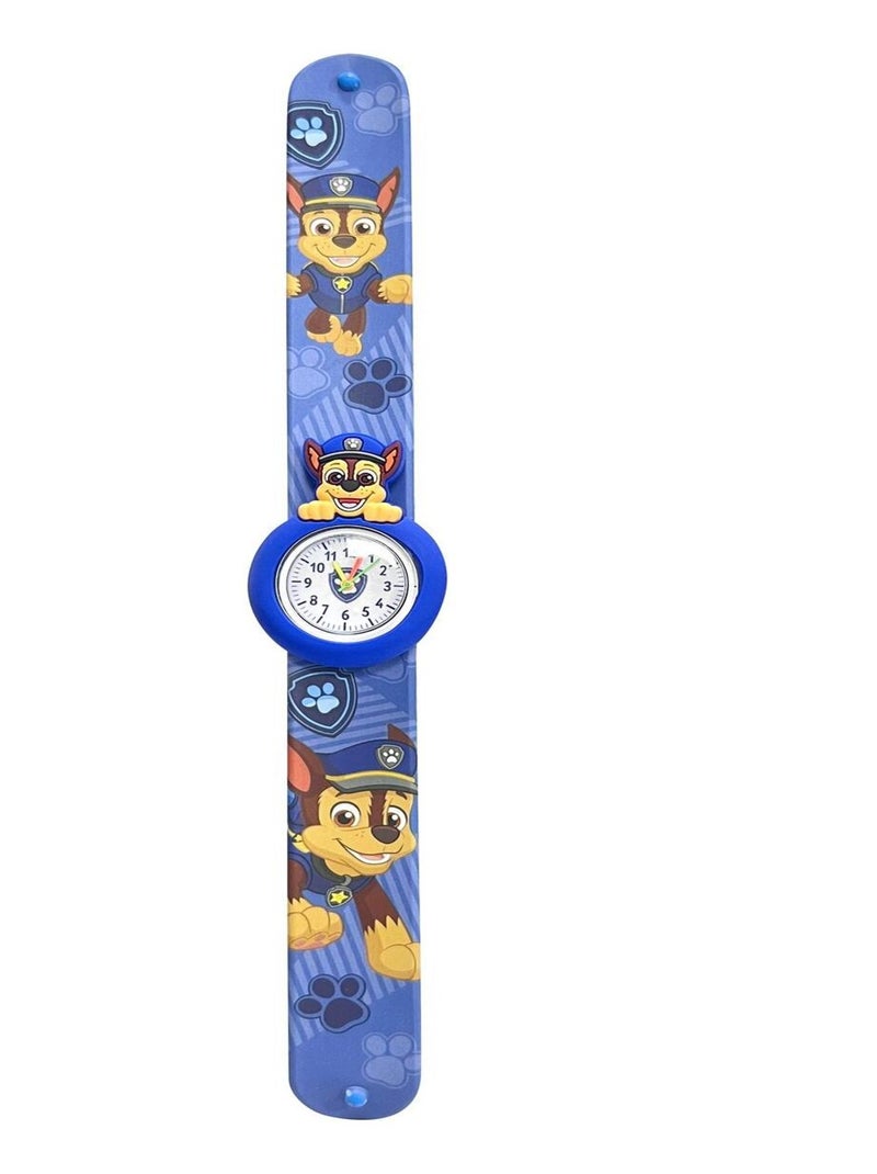 PAT PATROUILLE - Montre bracelet bleu flexible - TAKE A GIFT Bleu Bleu - Kiabi
