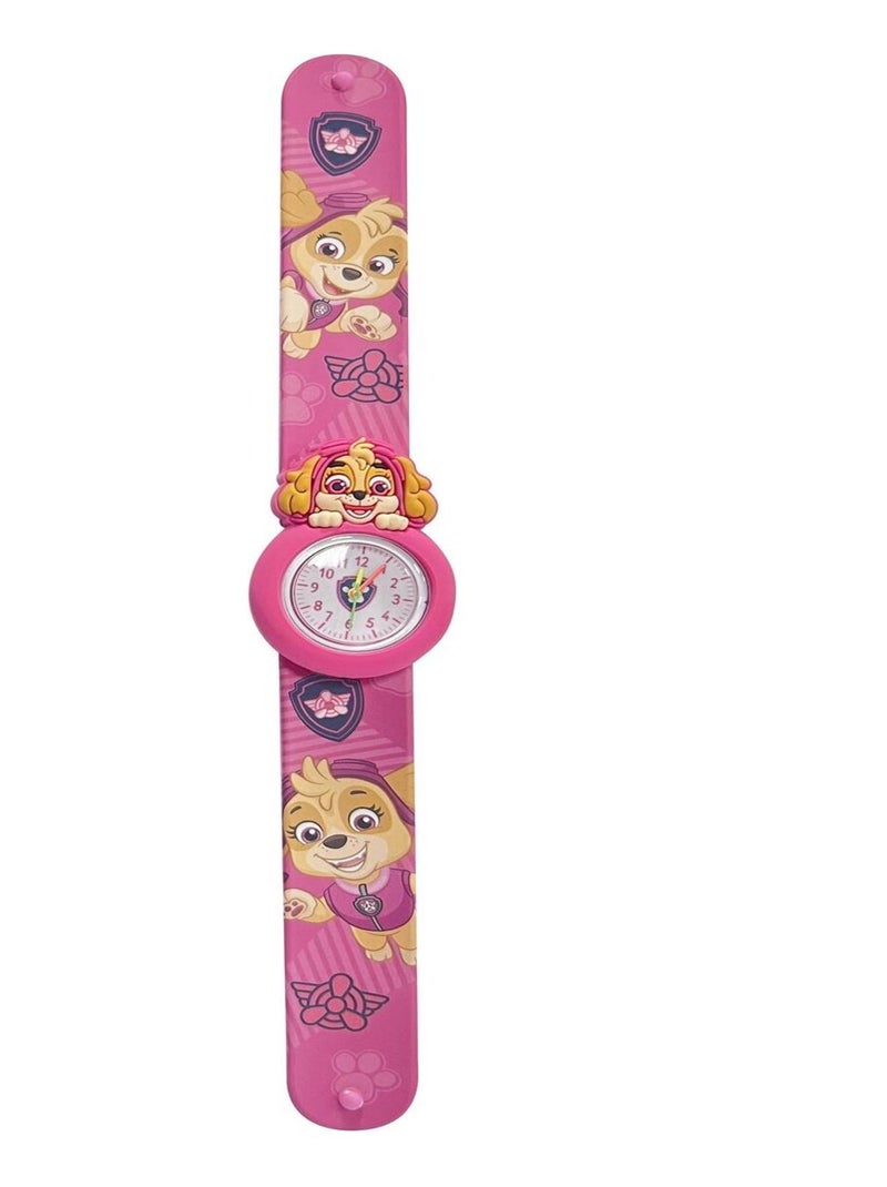 PAT PATROUILLE - Montre bracelet rose flexible - TAKE A GIFT Rose - Kiabi