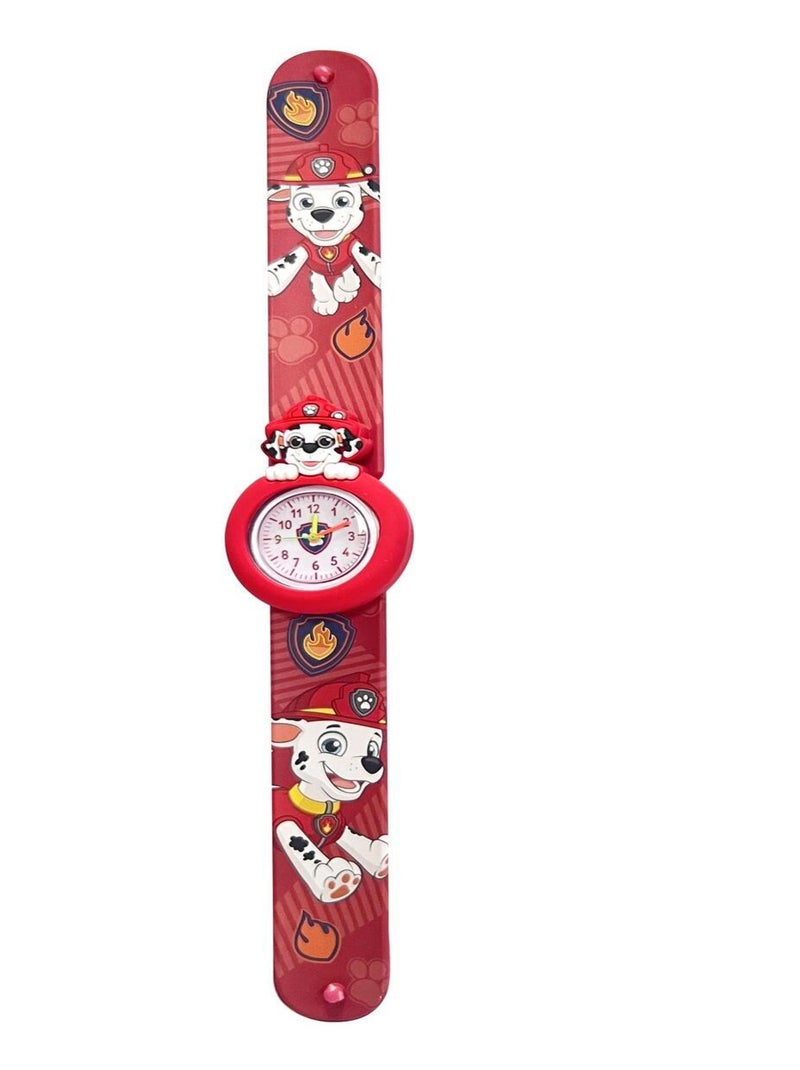 PAT PATROUILLE - Montre bracelet rouge flexible - TAKE A GIFT Rouge - Kiabi