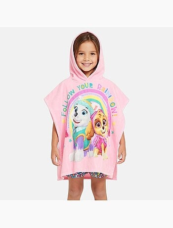 Pat Patrouille - Poncho de bain fille