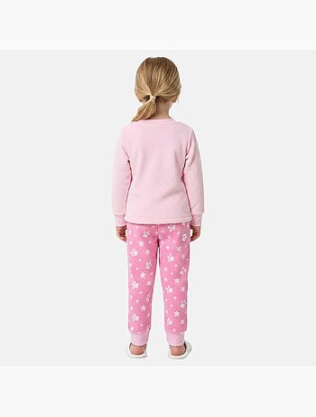 Pat patrouille - pyjama polaire fille avec personnage et pantalon motif
