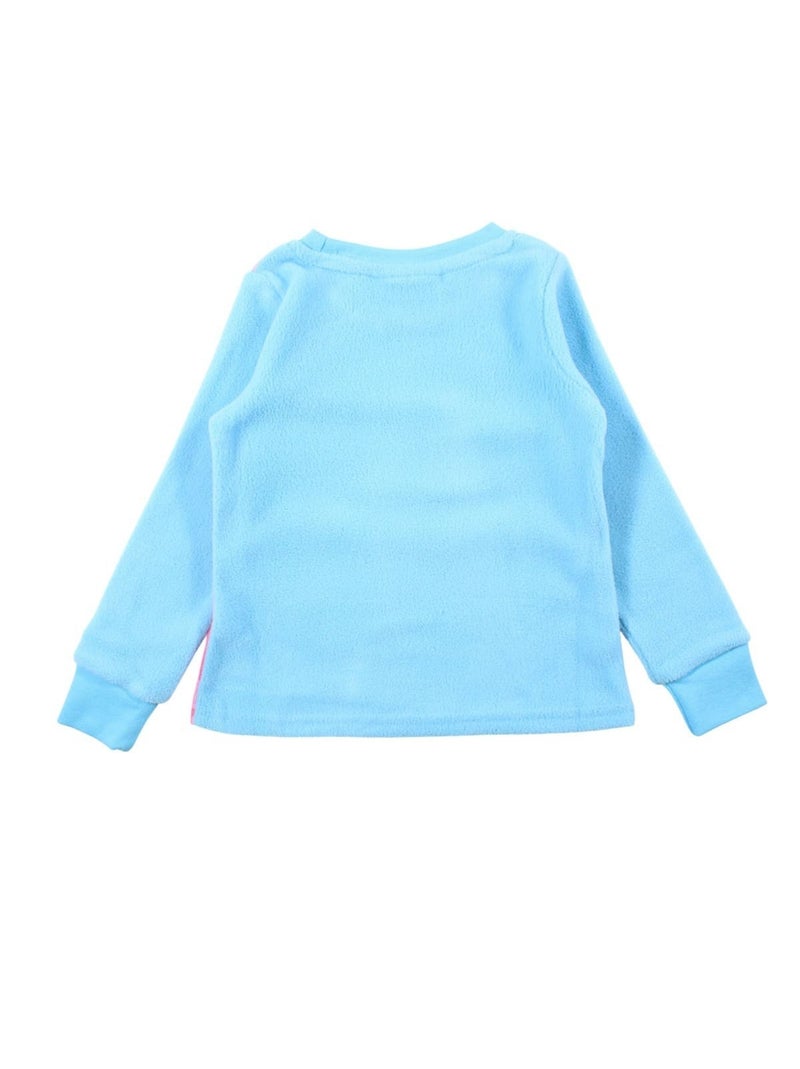 Pat Patrouille - Pyjama polaire fille imprimé Bleu - Kiabi