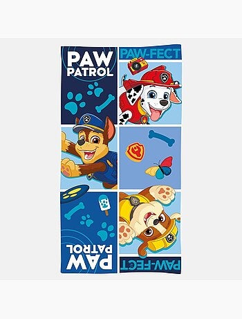 Pat Patrouille - Serviette de plage décor et personnages