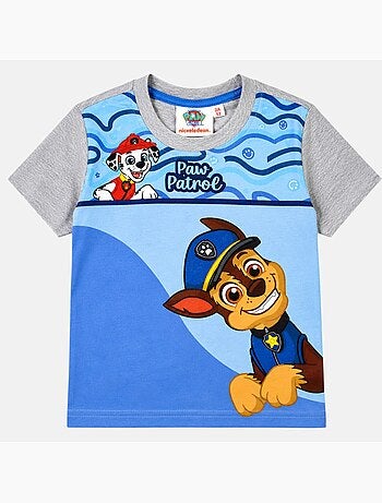 Pat Patrouille - T-shirt manches courtes enfant imprimé