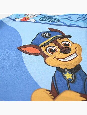 Pat patrouille - t-shirt manches courtes imprimé, coupe droite et col rond