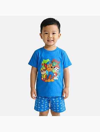 Pat Patrouille - T-shirt manches courtes personnage avec short