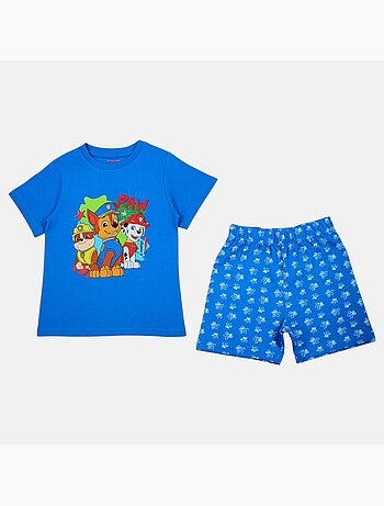 Pat Patrouille - T-shirt manches courtes personnage avec short