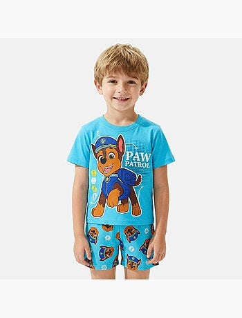 Pat Patrouille - T-shirt manches courtes personnage avec short motif
