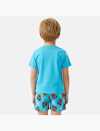 Pat Patrouille - T-shirt manches courtes personnage avec short motif