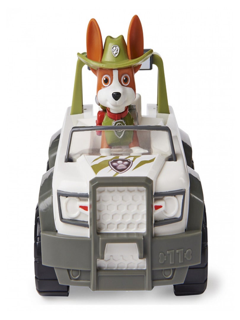 Pat patrouille - vehicule + figurine amovible tracker paw patrol