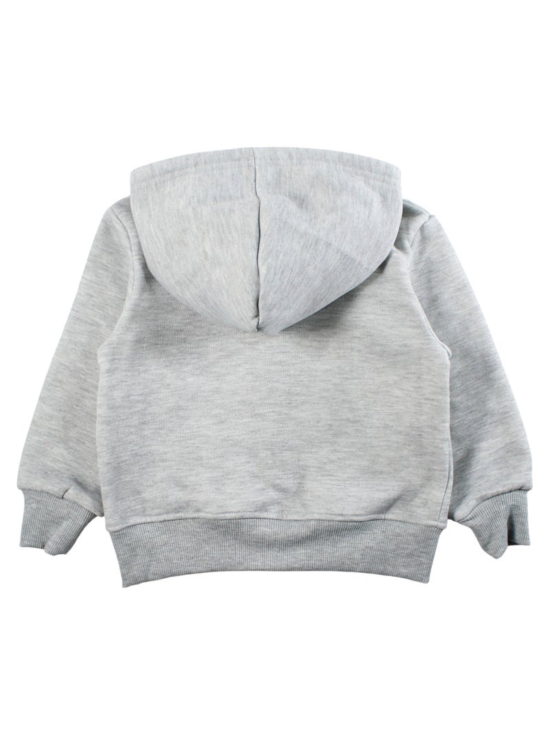 Pat Patrouille - Veste sweat à capuche fille imprimée Gris - Kiabi