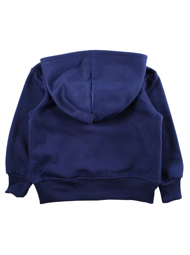 Pat Patrouille - Veste sweat à capuche garçon imprimée Bleu marine - Kiabi