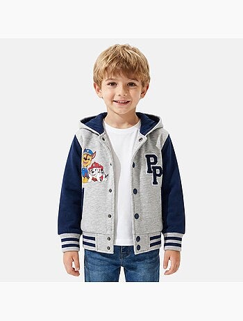 Pat Patrouille - Veste sweat à capuche garçon imprimée