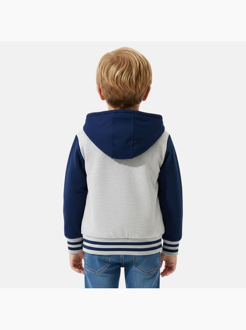 Pat Patrouille - Veste sweat à capuche garçon imprimée Gris - Kiabi