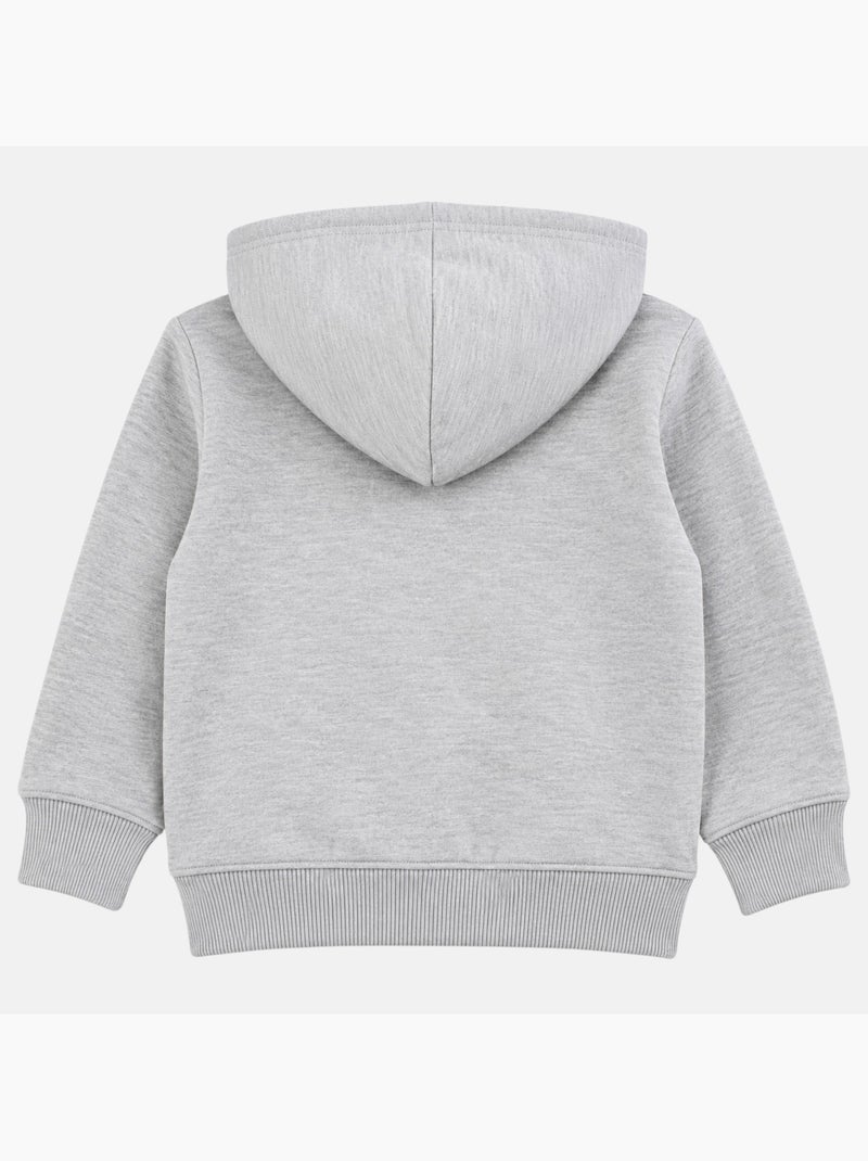 Pat patrouille - veste zippée à capuche imprimée, manches longues Gris - Kiabi