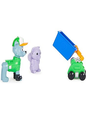 Pat Patrouille Big Truck Pups Figurine d'action Rocky avec drone de sauvetage à épingler