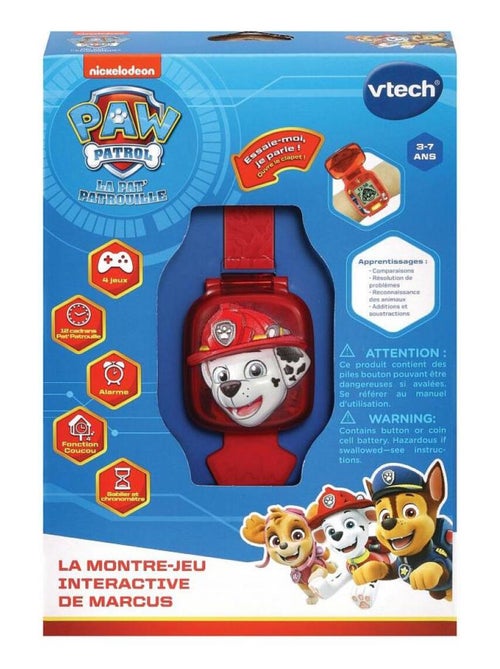 Pat patrouille la montrejeu interactive de marcus 'Vtech' - Kiabi
