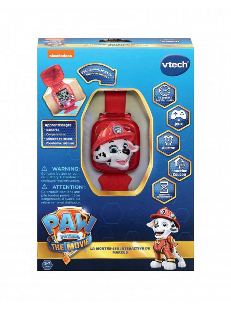 Pat Patrouille Le Film - La Montre Jeu Interactive De Marcus N/A - Kiabi
