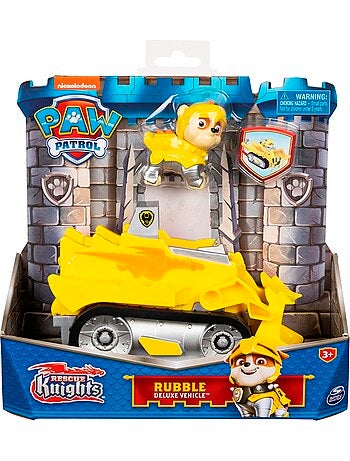 Pat Patrouille Rescue Knights Deluxe Véhicule Rubble