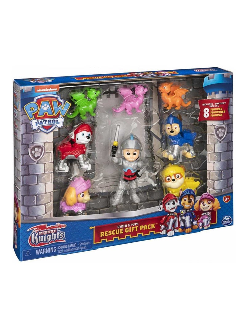 Pat Patrouille Rescue Knights Multipack De 8 Figurines N/A - Kiabi