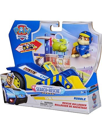 Pat Patrouille Véhicule Figurine Ruben Search & Rescue Mission Détective