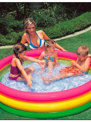 Pataugeoire 3 bodins pour enfants. 114*25 cm