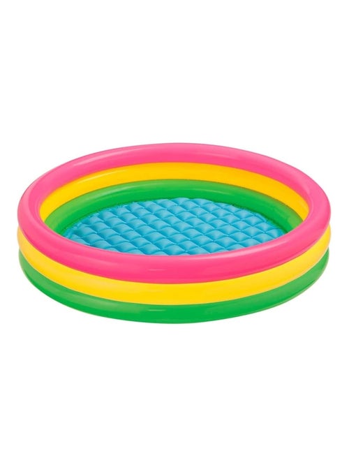 pataugeoire pour enfants - Trois boudins. Diamètre : 147 cm Hauteur : 33 cm - Kiabi