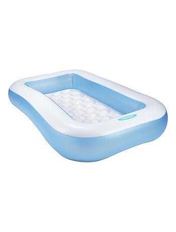 Pataugeoire rectangulaire 1 boudin pour petits enfants
