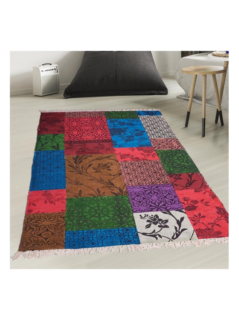 PATCH NAVY FLOWERS Multicolore - Kiabi
