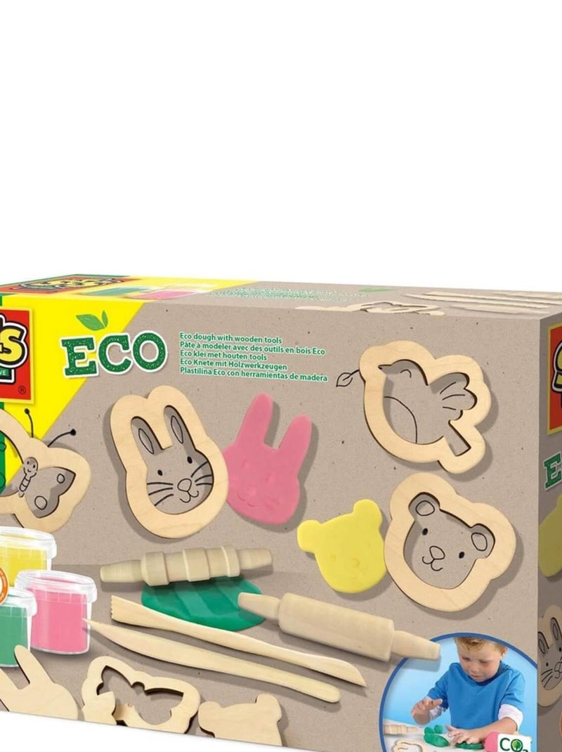 Pâte à modeler avec des outils éco N/A - Kiabi