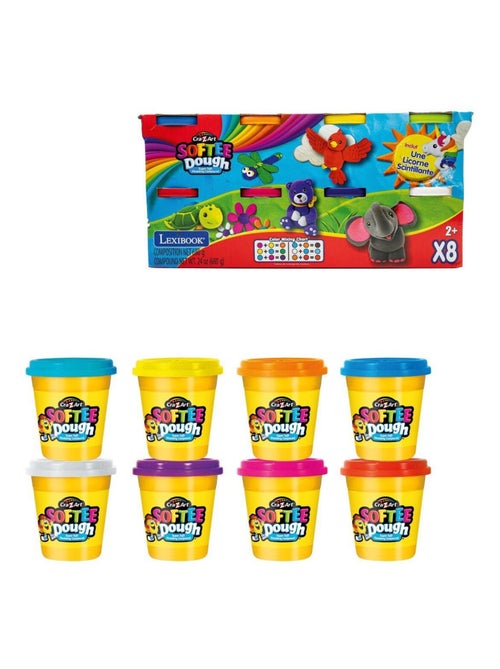 Pâte à modeler malléable - 8 pièces - Kiabi Pâte à modeler malléable - 8 pièces - Kiabi