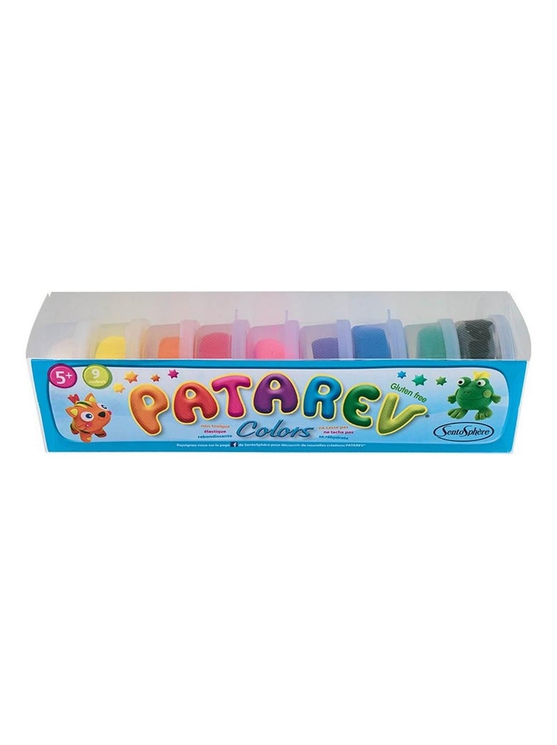 Pâte à modeler Patarev 9 Pots N/A - Kiabi