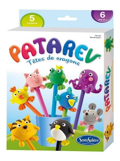Pâte à modeler Patarev : Têtes de crayons - Kiabi