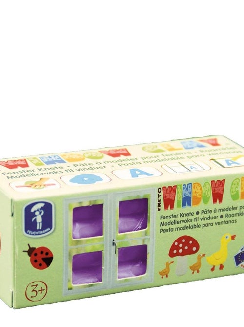 Pâte à modeler pour fenêtre - mauve - Kiabi