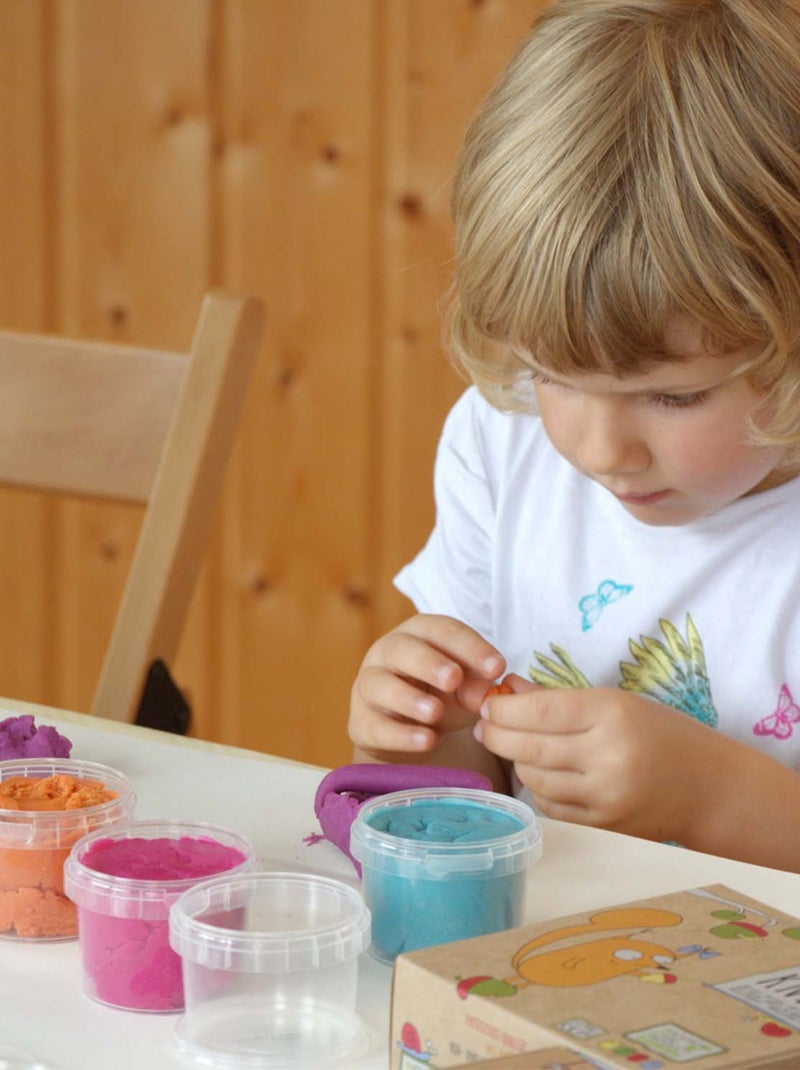 Pâte à modeler "Yuki" naturelle & vegan bio, Set de 4 pots Neogrün N/A - Kiabi