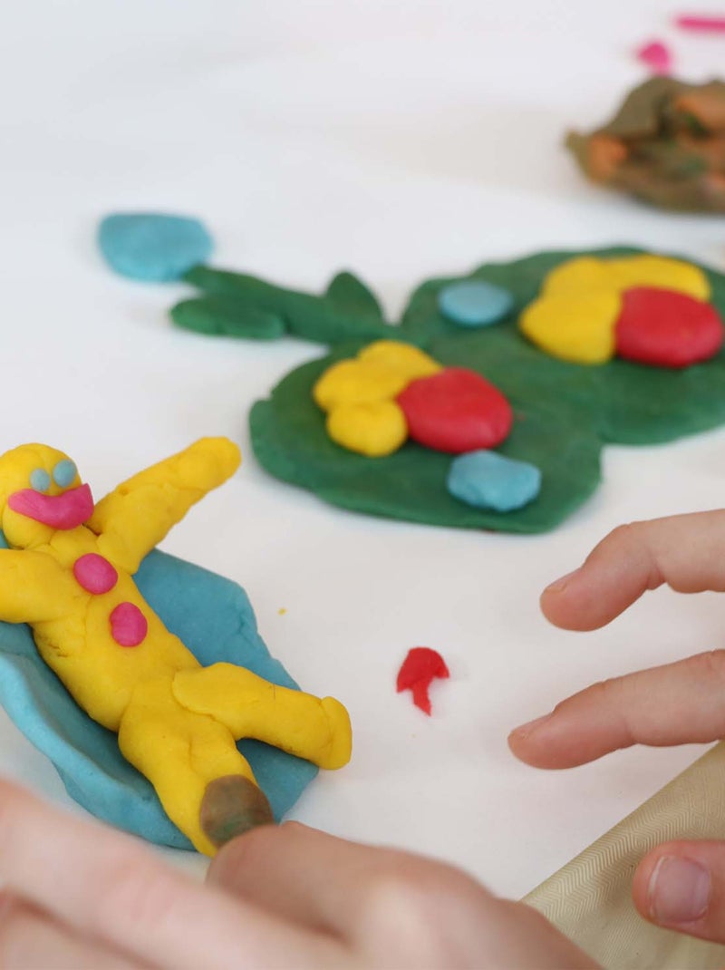 Pâte à modeler "Yuki" naturelle & vegan bio, Set de 4 pots Neogrün N/A - Kiabi