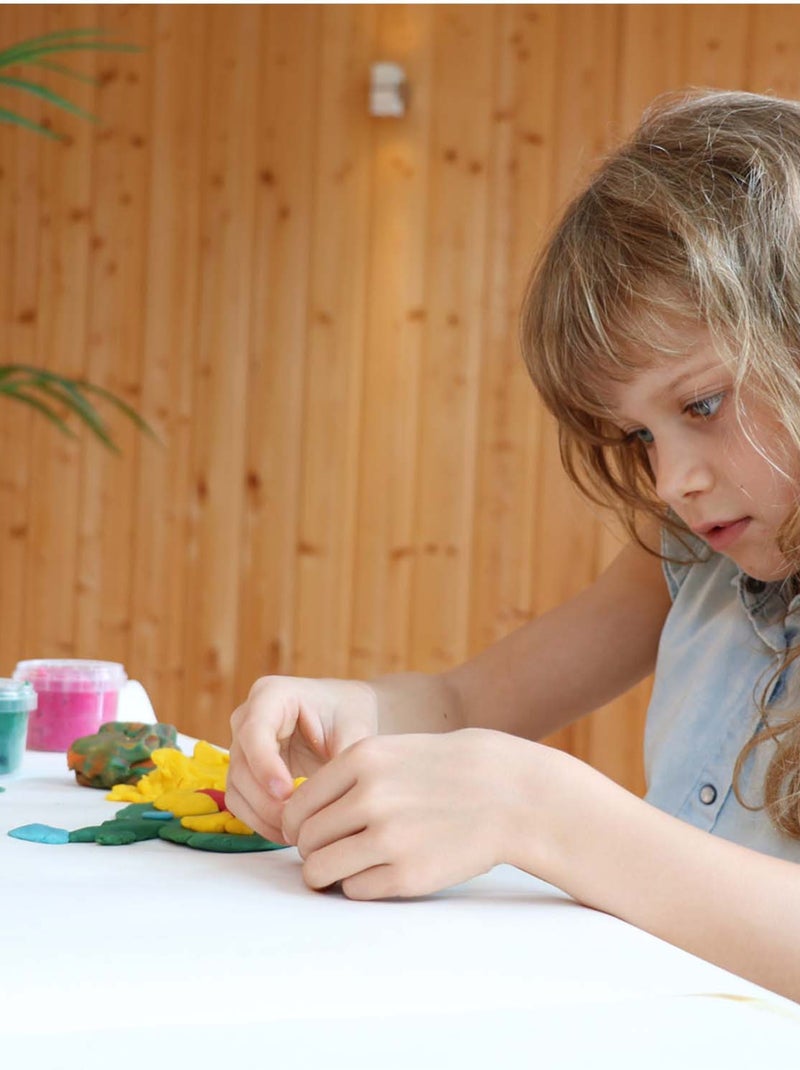 Pâte à modeler "Yuki" naturelle & vegan bio, Set de 4 pots Neogrün N/A - Kiabi