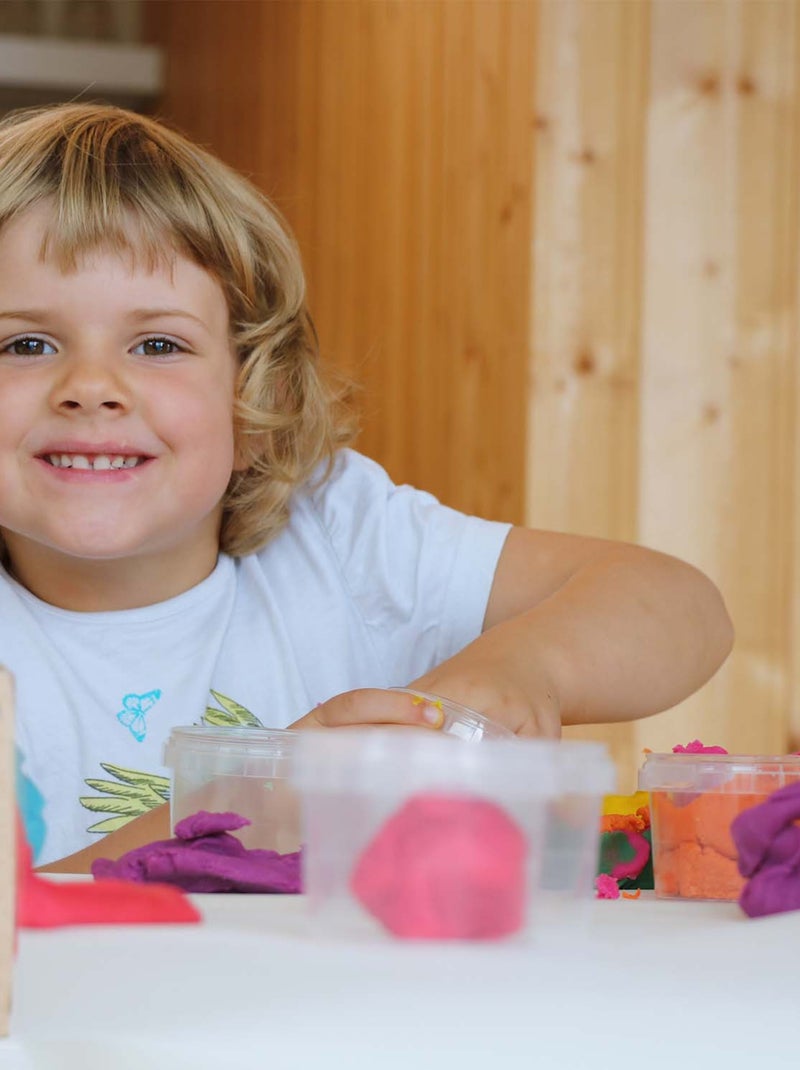 Pâte à modeler "Yuki" naturelle & vegan bio, Set de 4 pots Neogrün N/A - Kiabi