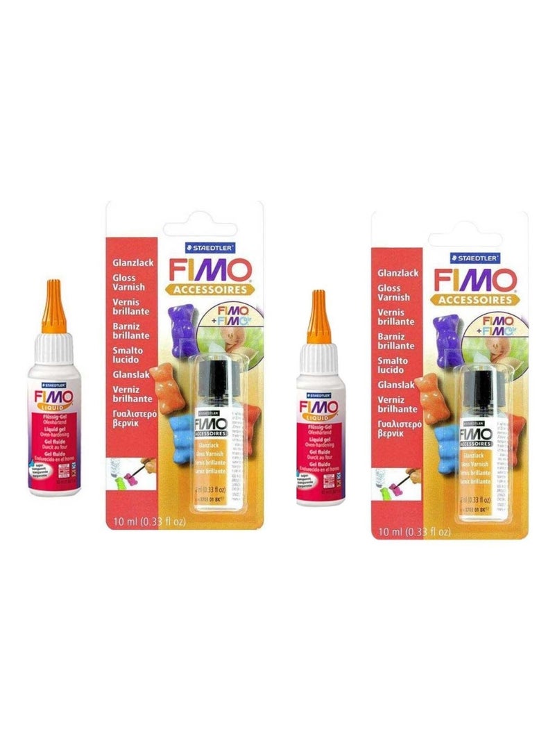 Pâte polymère Soft liquide 100 ml + Vernis - Staedtler N/A - Kiabi