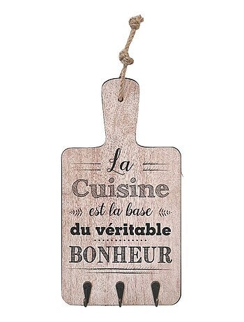 Patère 3 crochets à torchons