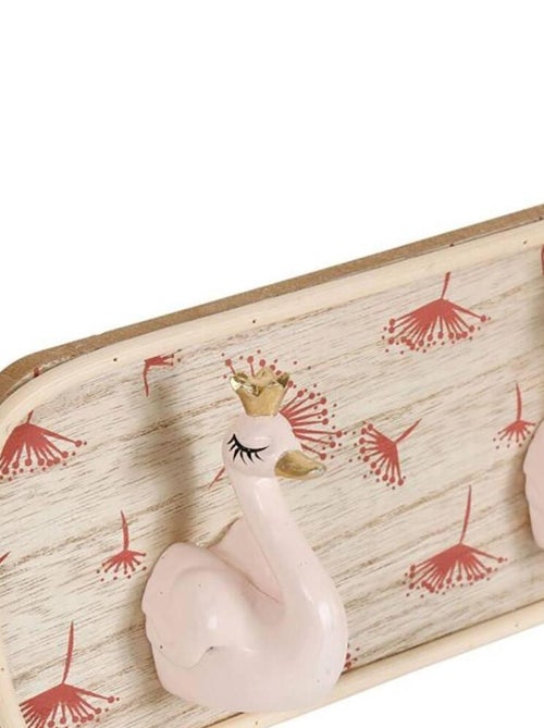 Patère 5 têtes cygne - Kiabi