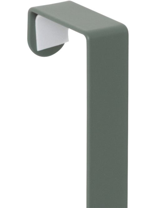 Patère accroche-porte 4 crochets en acier et bois CASSIE - Kiabi Patère accroche-porte 4 crochets en acier et bois CASSIE - Kiabi