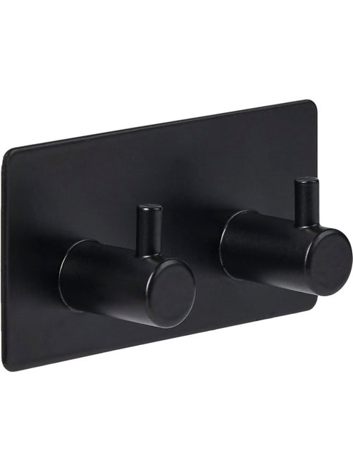 Patère adhésive "Stiky" 2 têtes 9x2,8cm - Kiabi Patère adhésive "Stiky" 2 têtes 9x2,8cm - Kiabi