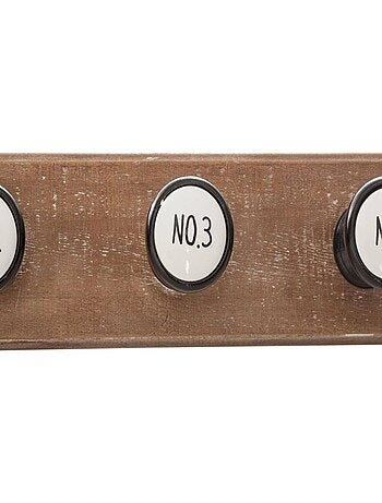 Patère céramique 6 crochets