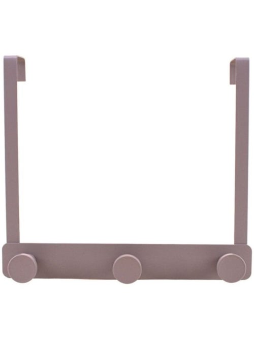 Patère de porte en métal 3 têtes - Kiabi