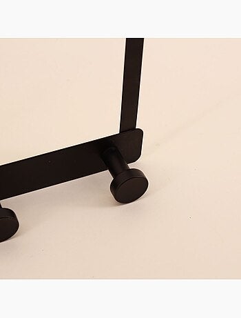 Patère de porte en métal 3 têtes