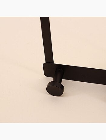 Patère de porte en métal 3 têtes