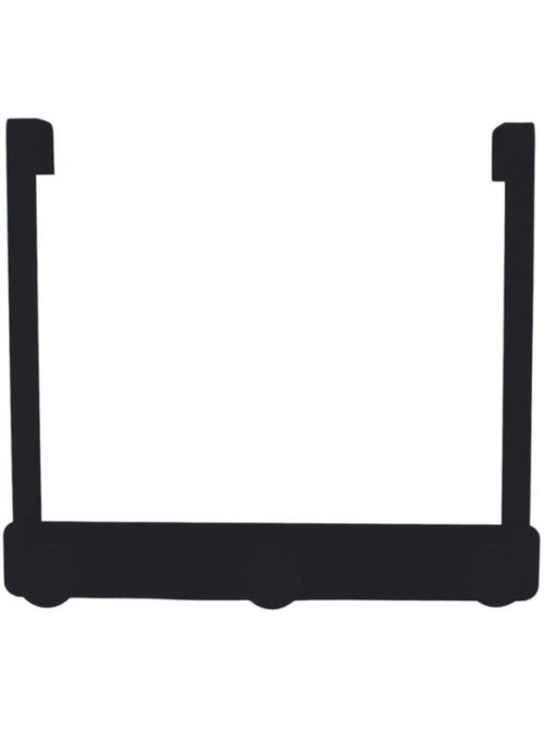 Patère de porte en métal 3 têtes - Kiabi