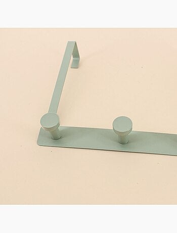 Patère de porte en métal 3 têtes