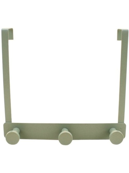 Patère de porte en métal 3 têtes - Kiabi